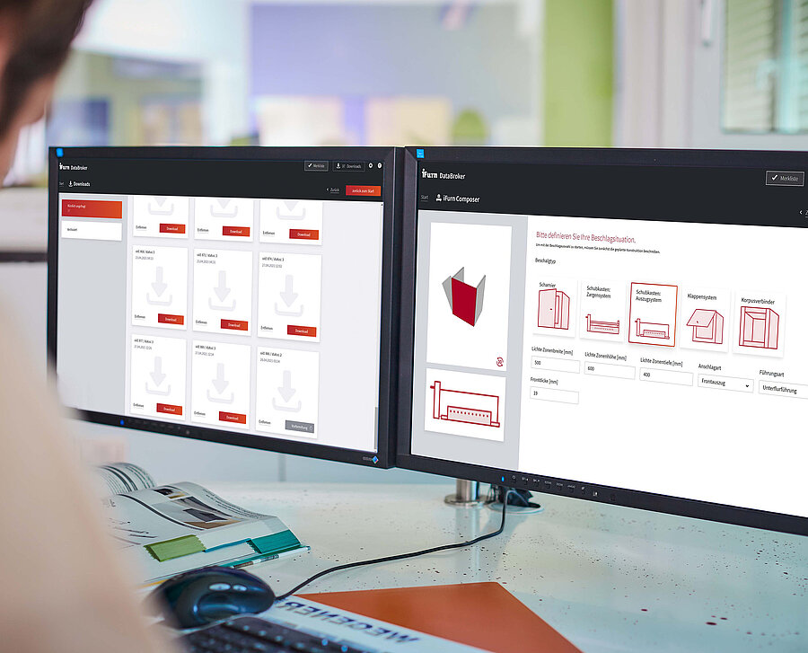 Monitore mit iFurn Composer 2021 