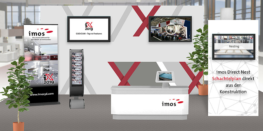 imos Standlayout Digitaler Praxistag "Nesting" BM und dds